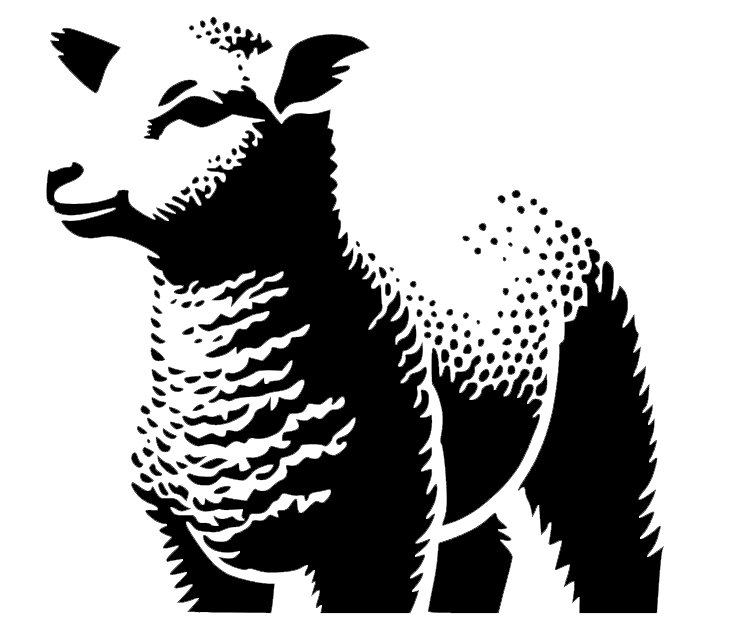 Lamb Stencil