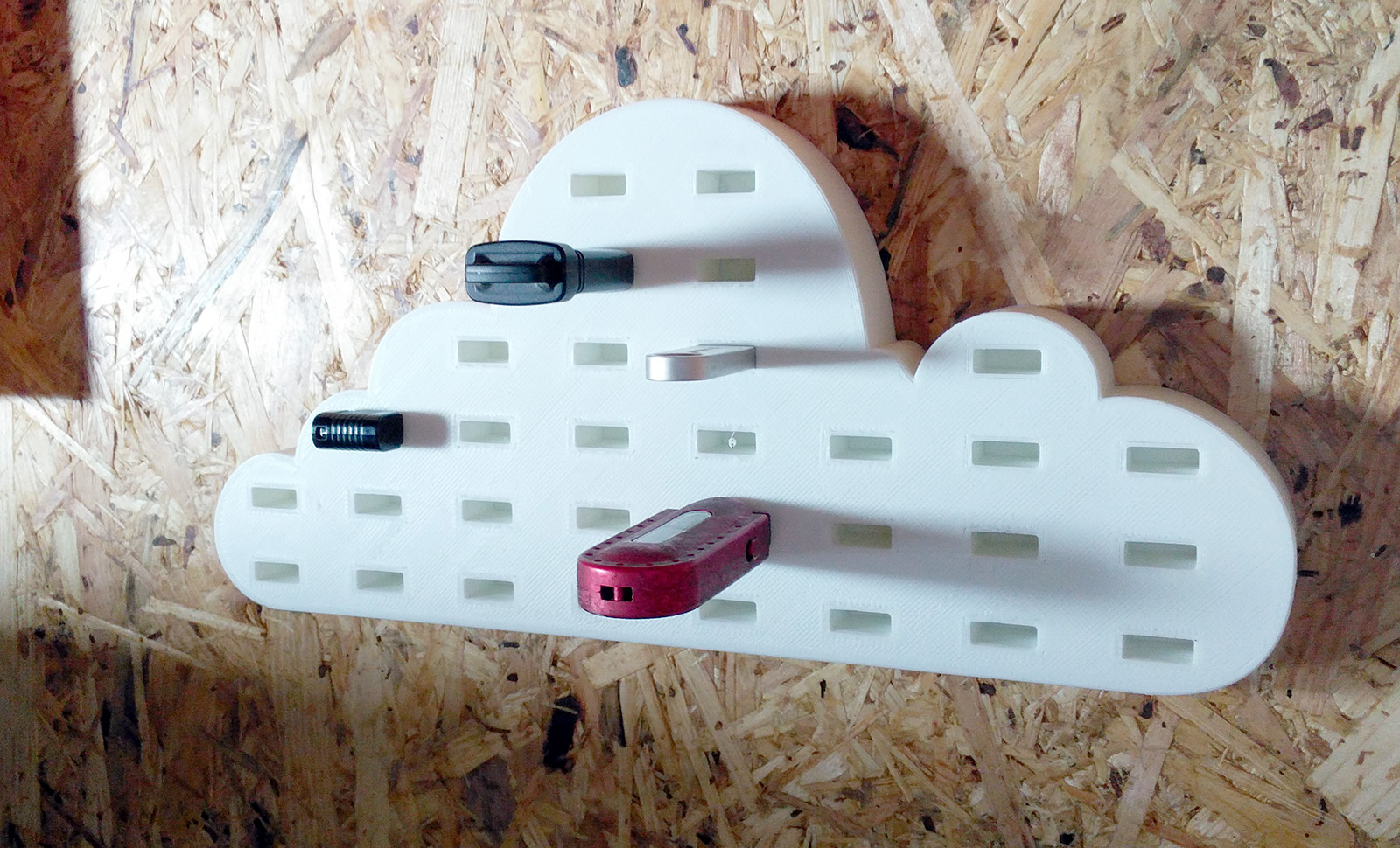 Cloud Storage XL - USB Stick Organiser