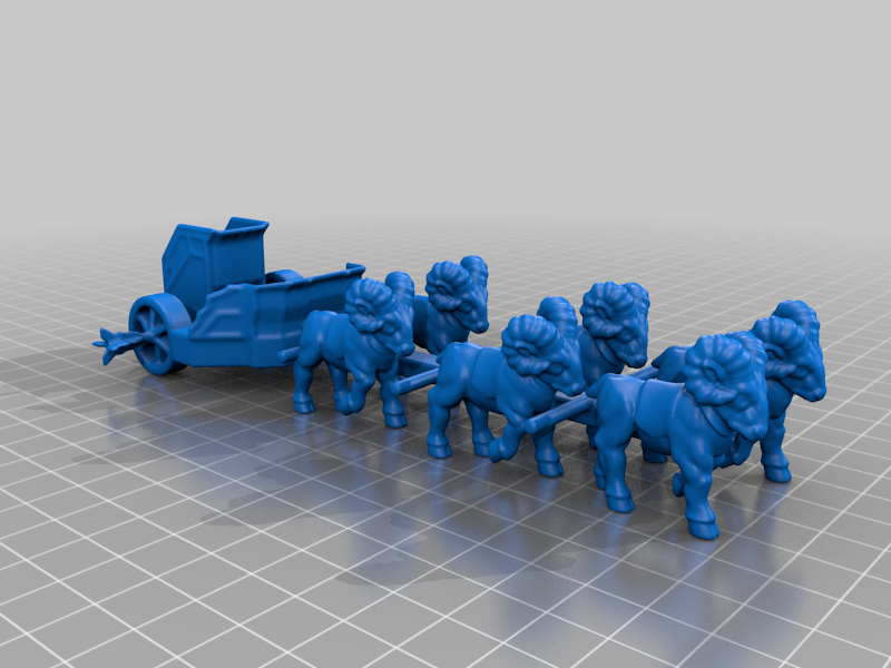 dwarf chariot goats