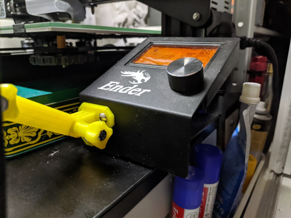 4040 v-slot/t-slot front gopro mount (Ender 3 and others)