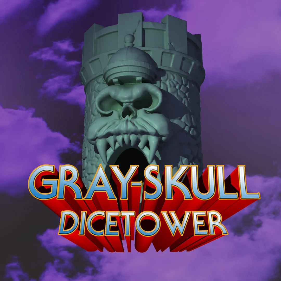 GraySkull Dice Tower - He-Man Inspired