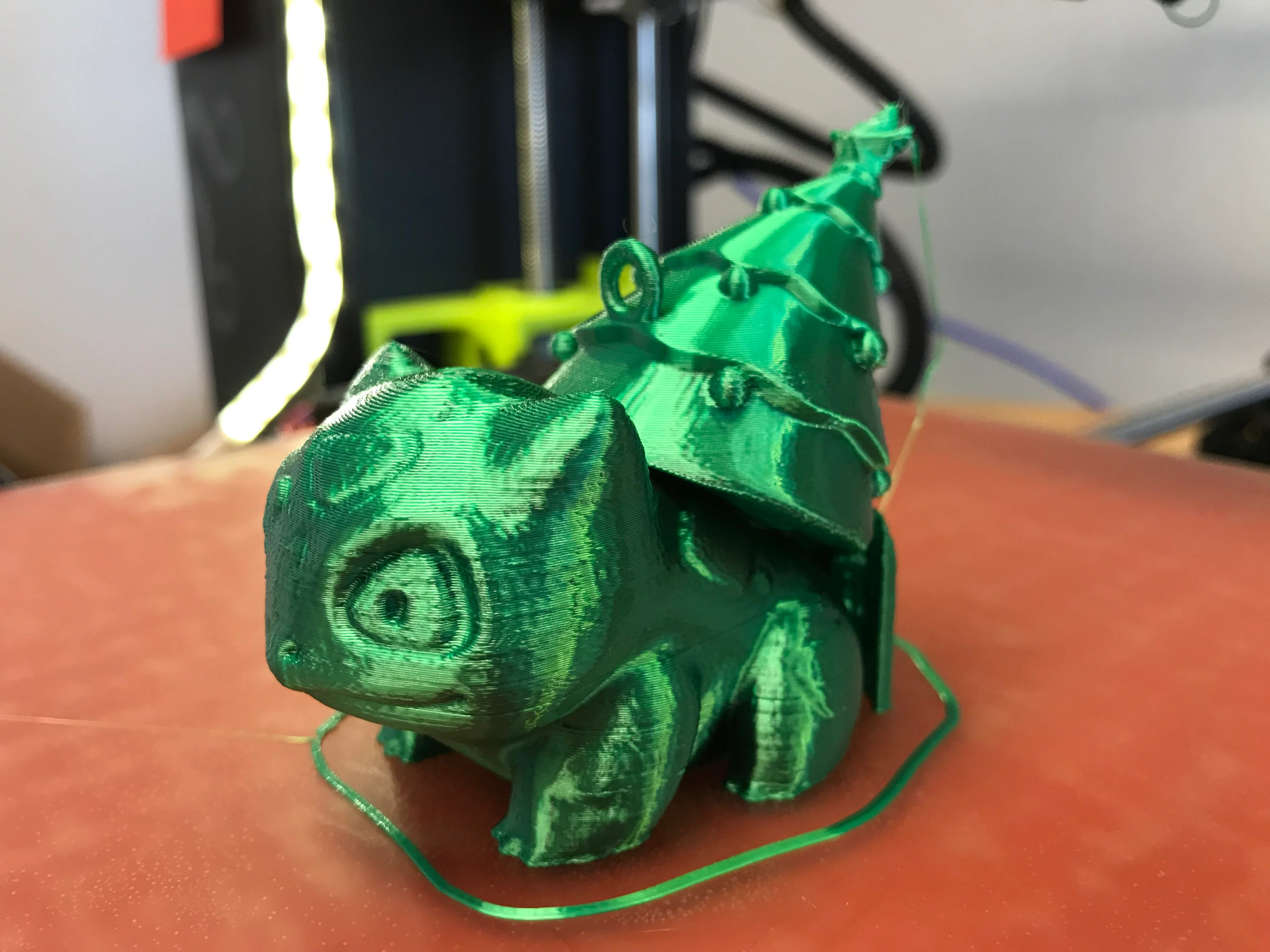 Christmas Bulbasaur Ornament