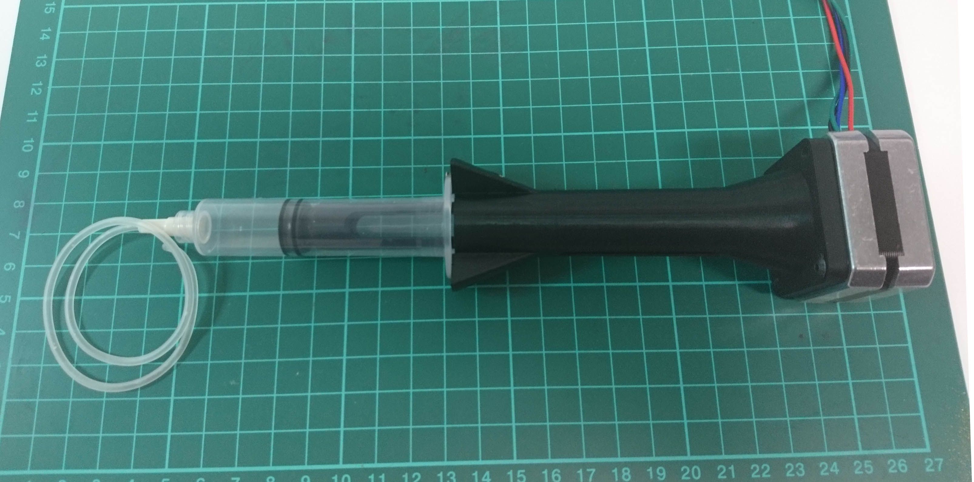 Syringe Pump Bowden Paste Extruder
