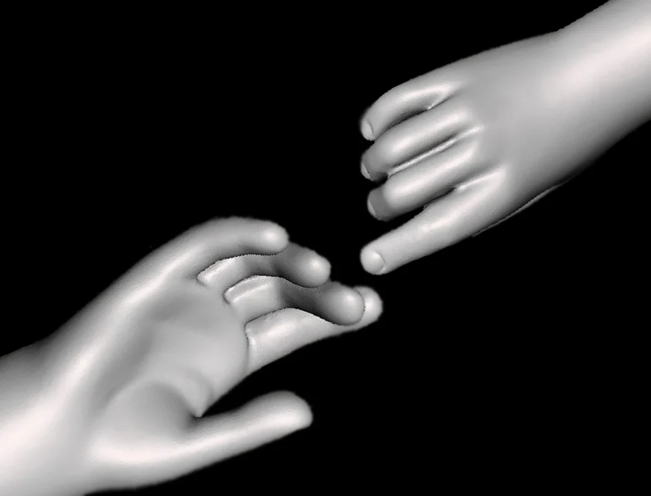 boy's hand