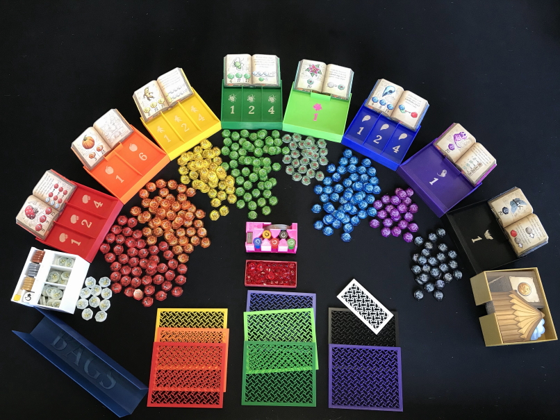 The Quacks of Quedlinburg w/ The Herb Witches Expansion - Insert