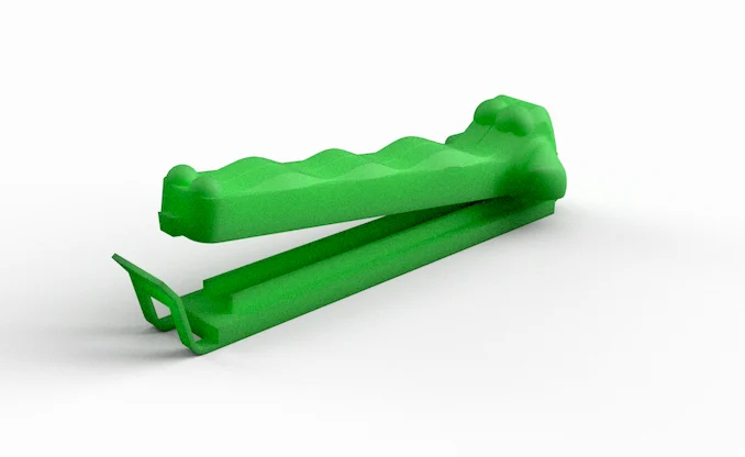 Alligator/crocodile food clip, bag clip