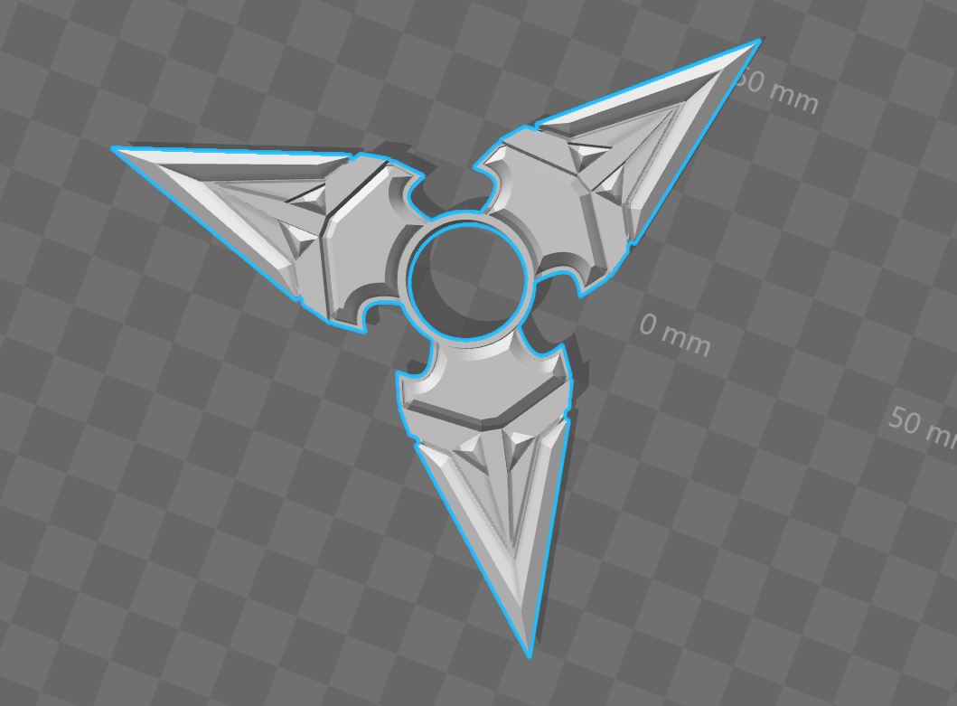 Genji star fidget spinner