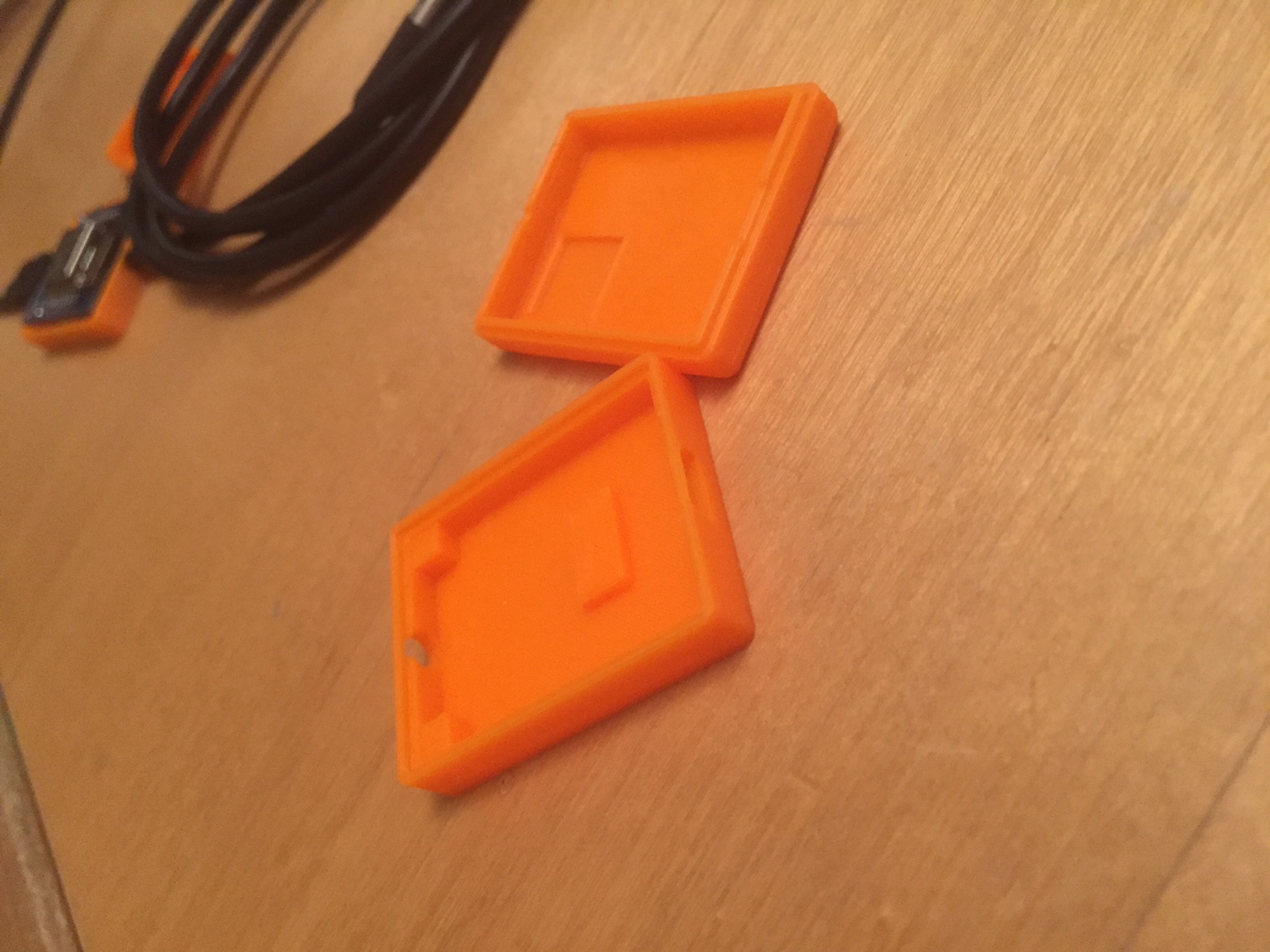 D1 Mini Case with mount hole for DS18B20