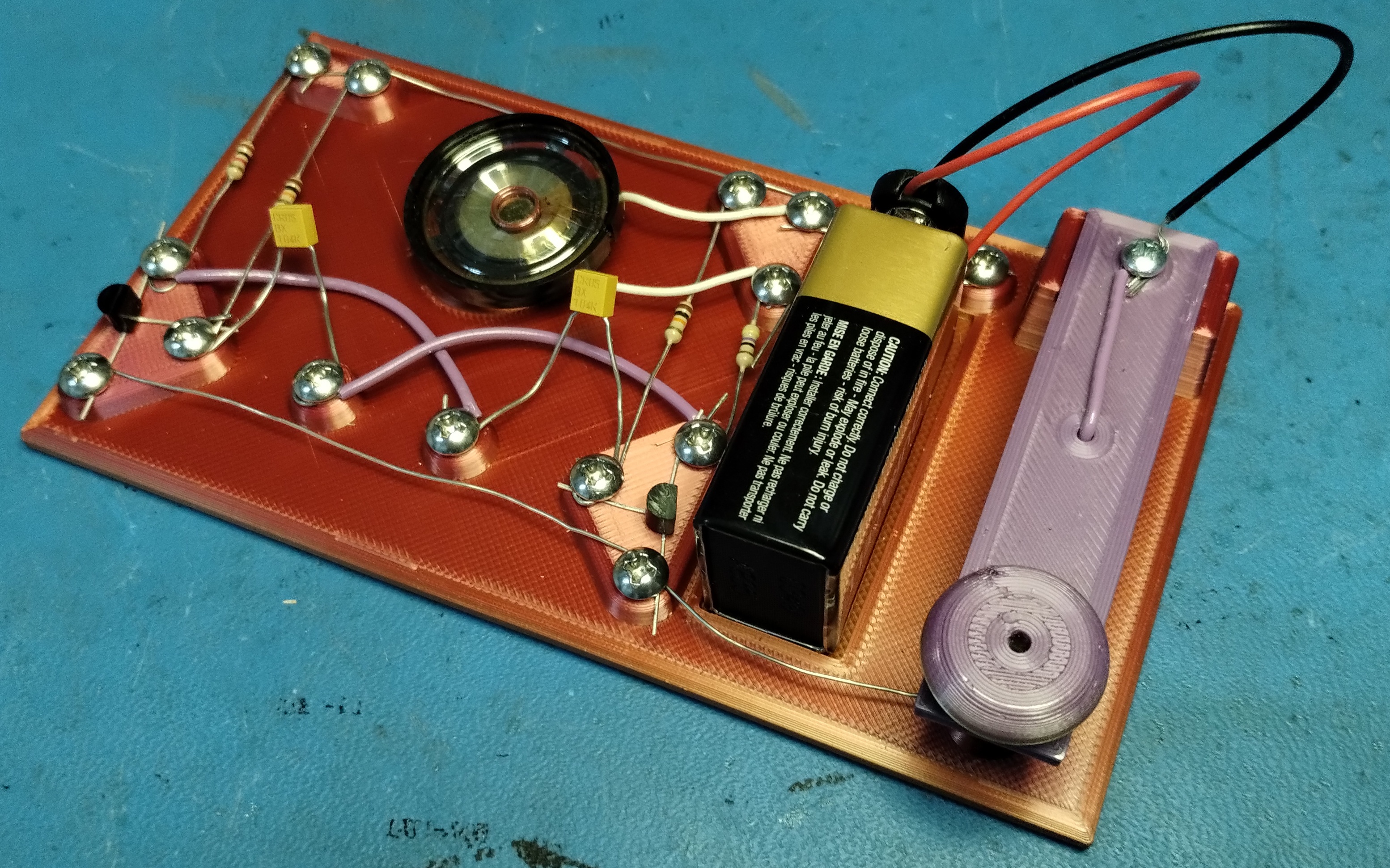 No-Solder Code Practice Oscillator