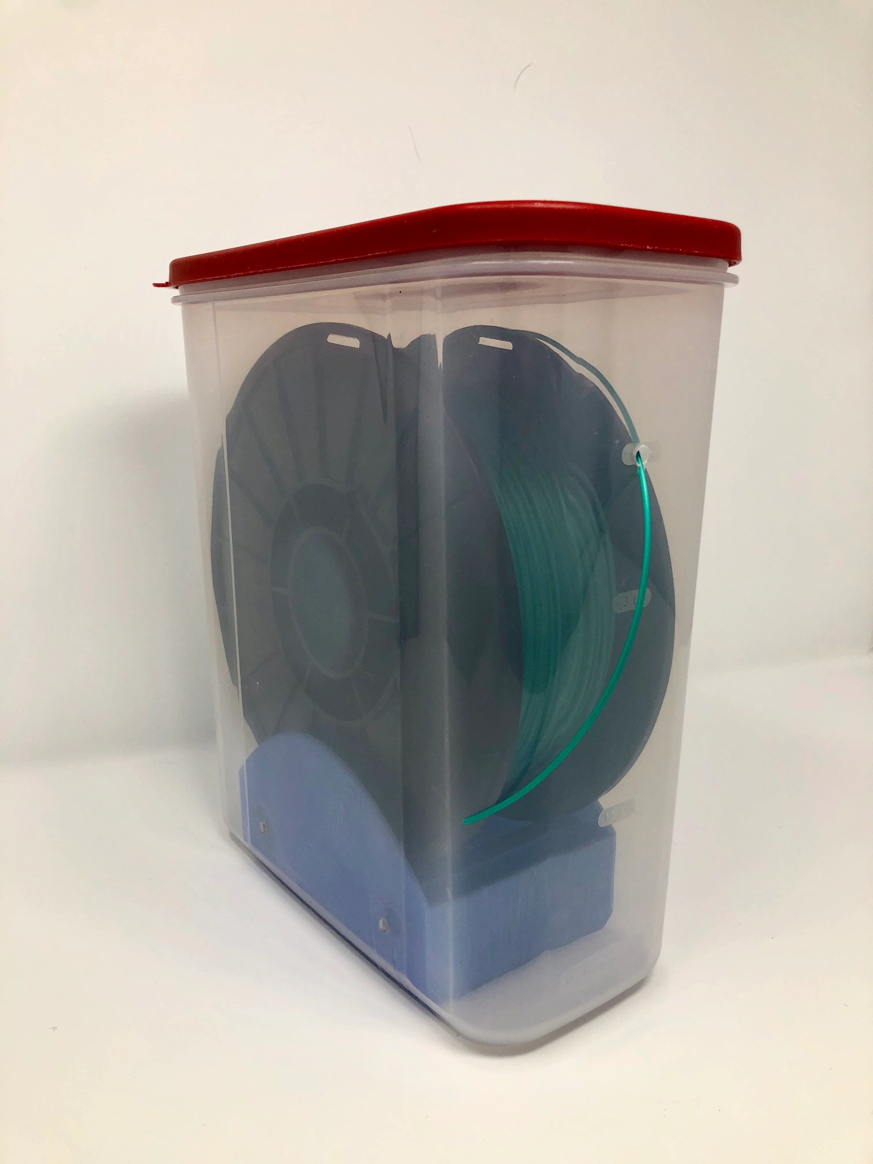 Filament Roller with Desiccant Holder