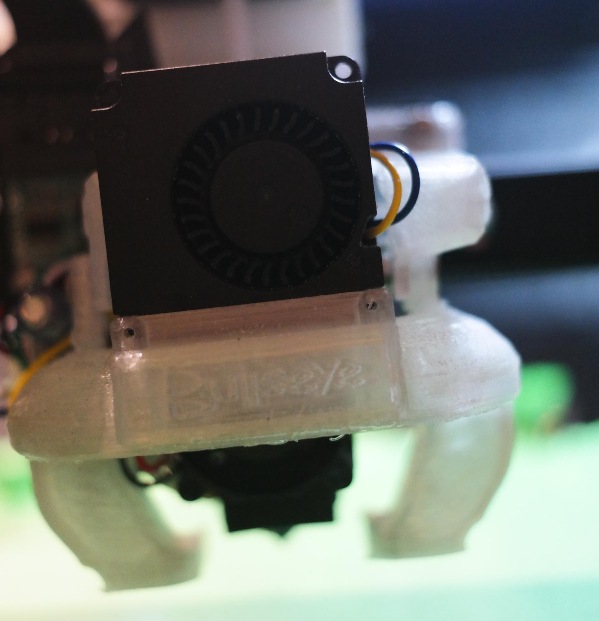 CR-6 SE Bullseye Stock Fan Part Cooling
