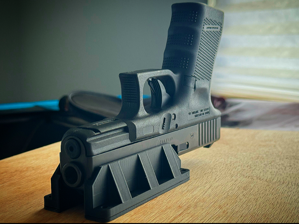 Glock G19/G17 Magnetic Quick Draw Magnetic gun/pistol Mount Holster