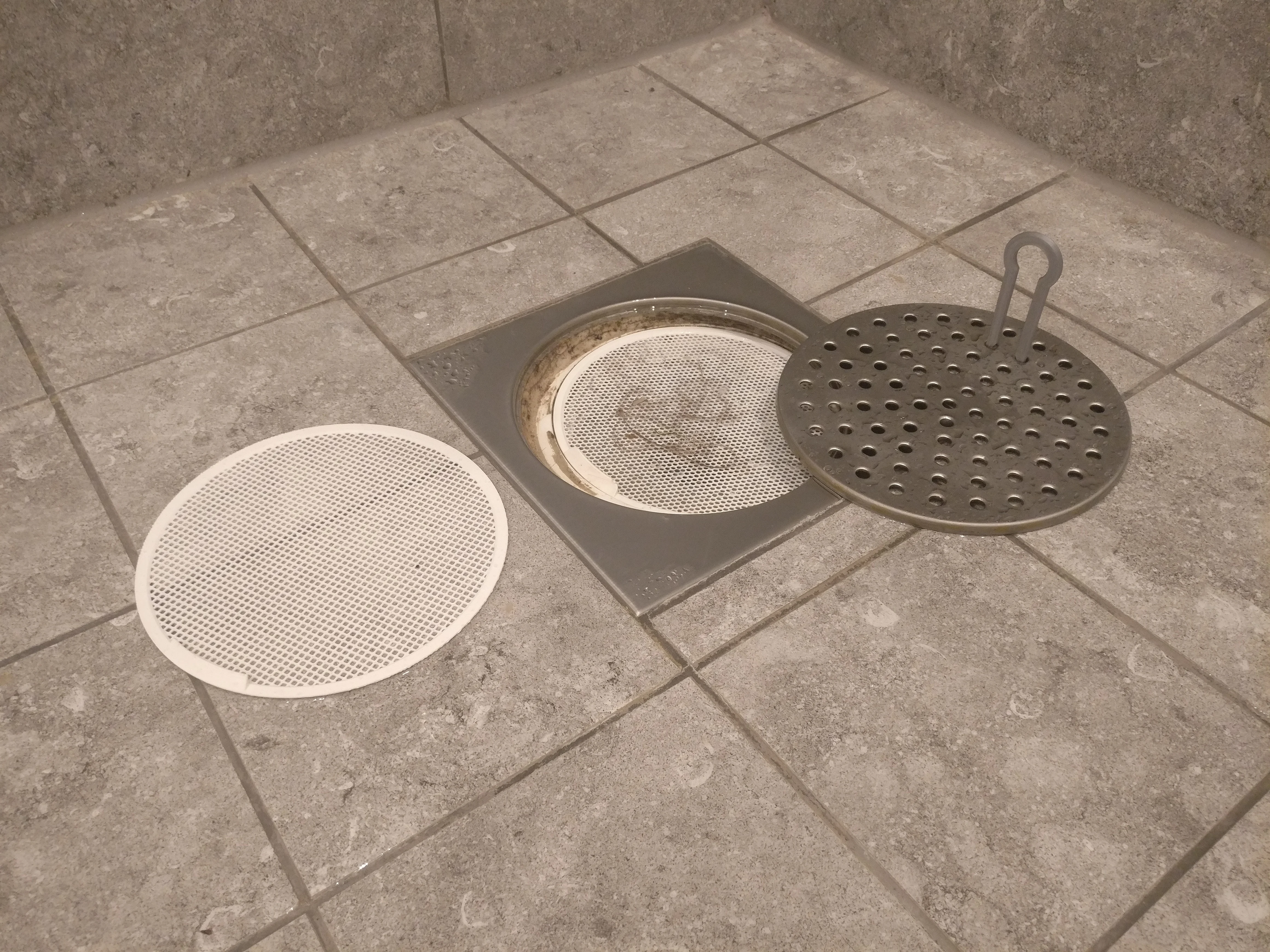 Parametric floor drain filter