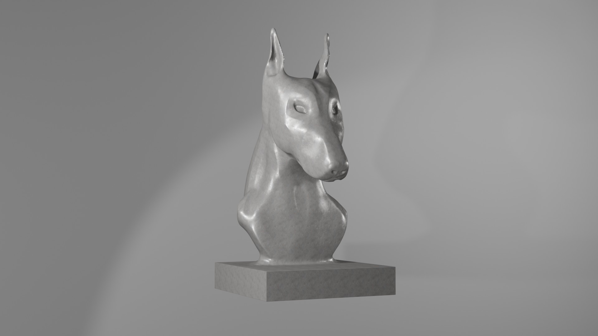 Doberman Bust