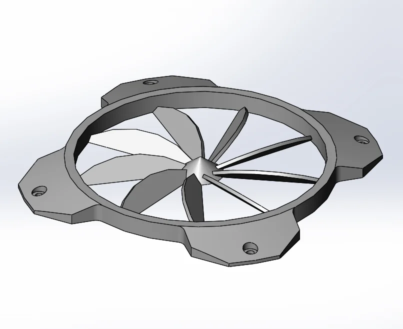 140mm PC Fan Turbine Grill