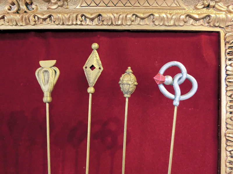 Mad Hatter hat pins