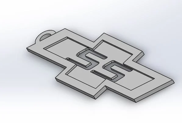 Chevy SS Keychain