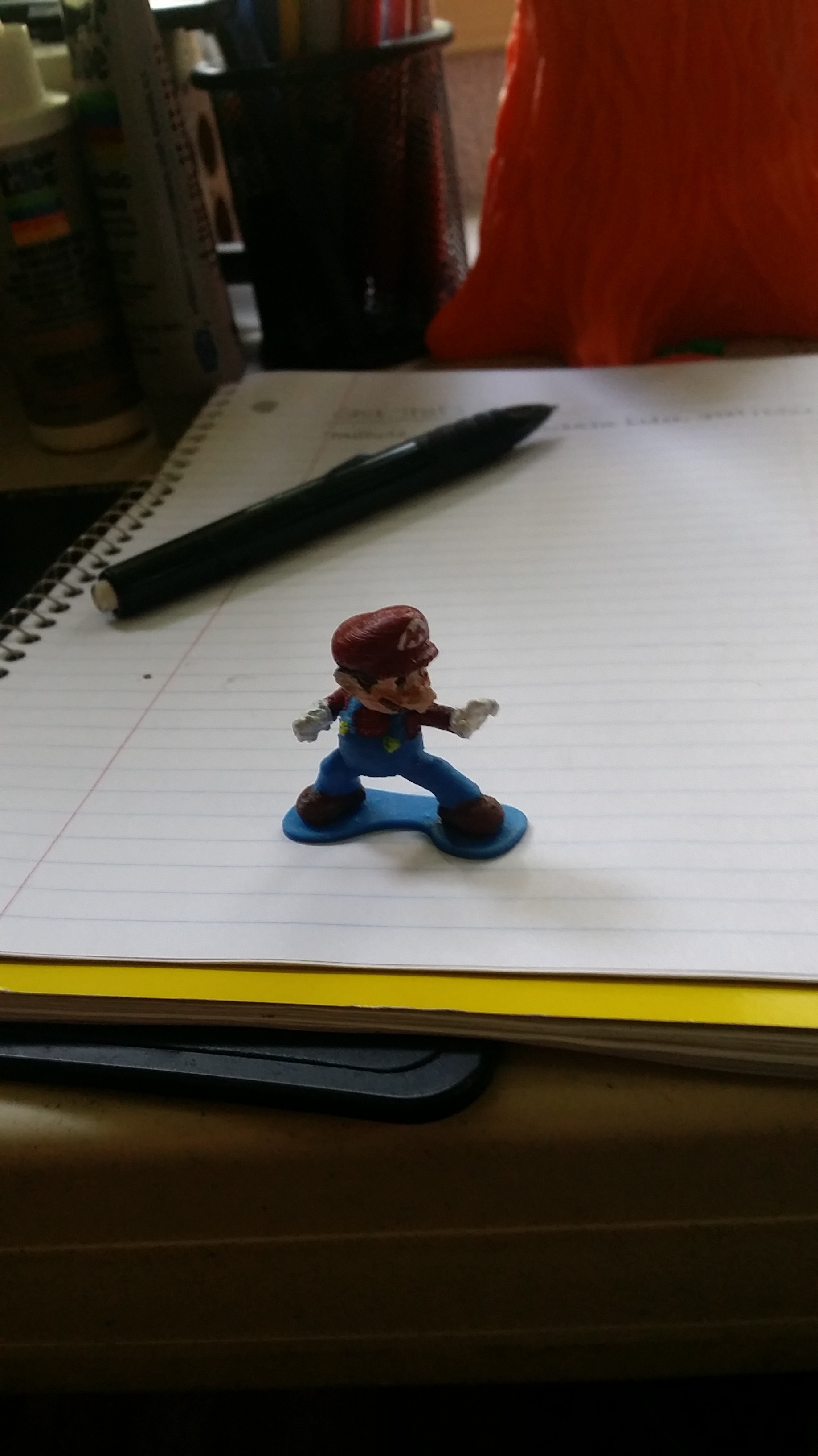 Mario on stand