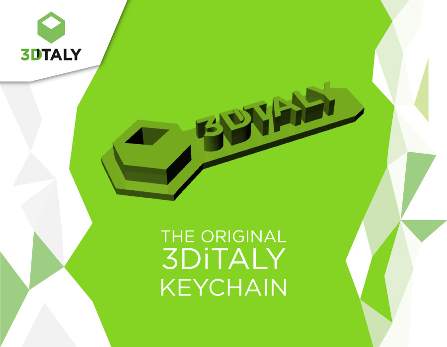 3DiTALY keychain