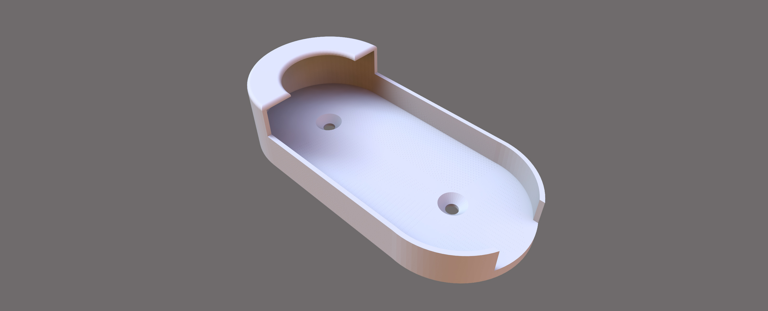 Yeelight light strip button mount