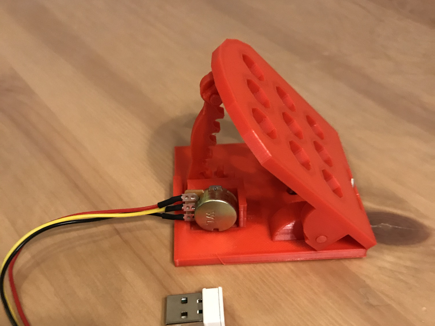 Pédale / Pedal / Throttle gas with potentiometer for go kart, ride on, power wheel