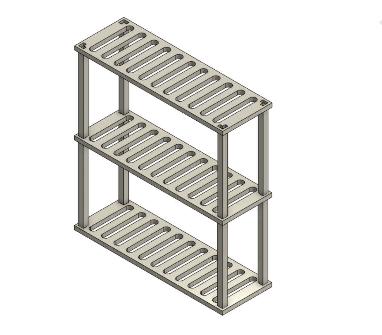 Stackable shelf