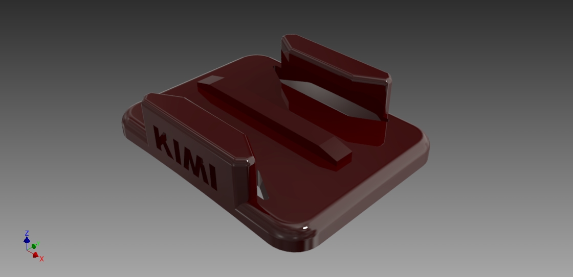 Curve Mount for GoPro HERO3+