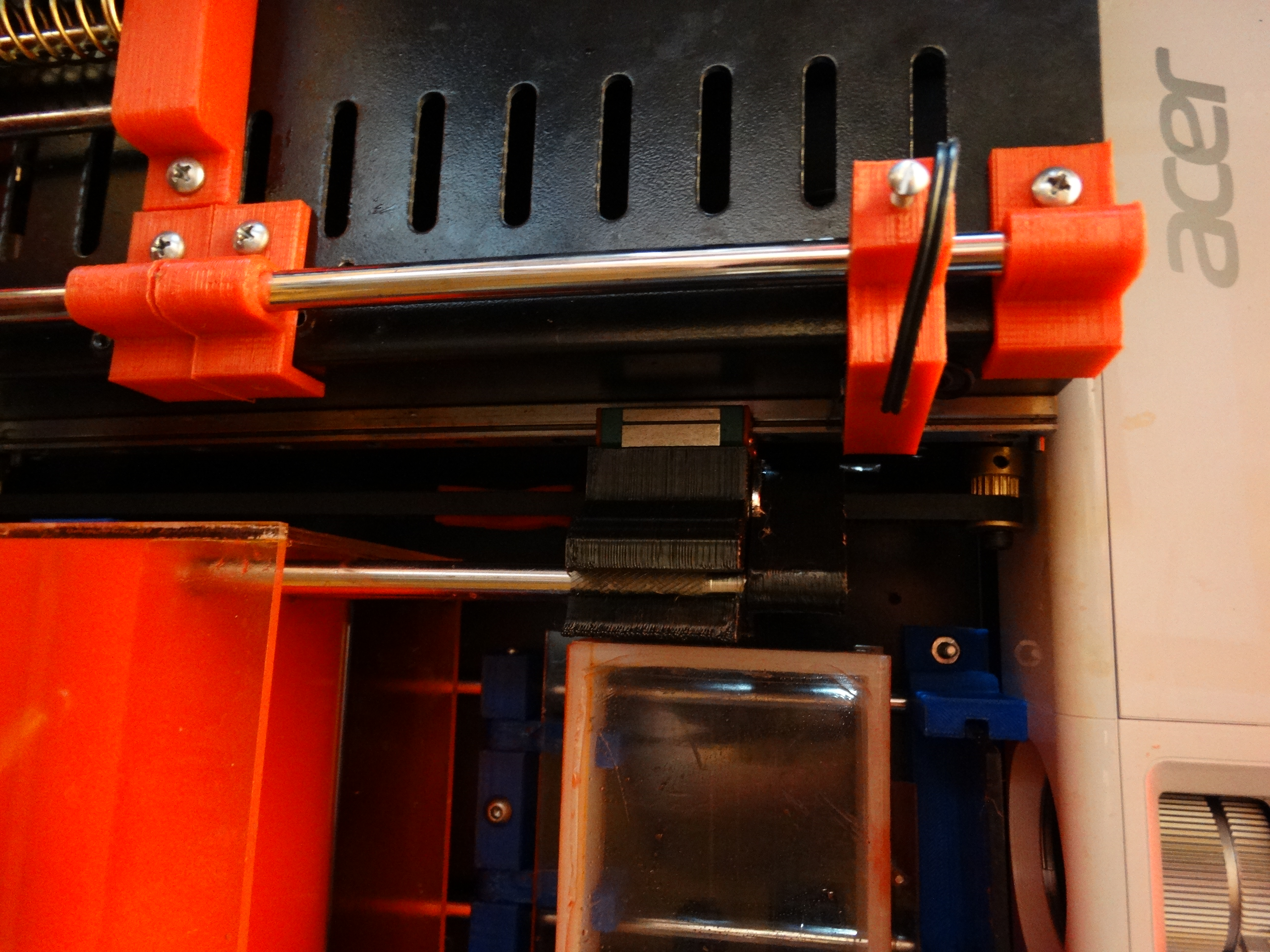 Uncia 3D printer Retractil Microswitch System