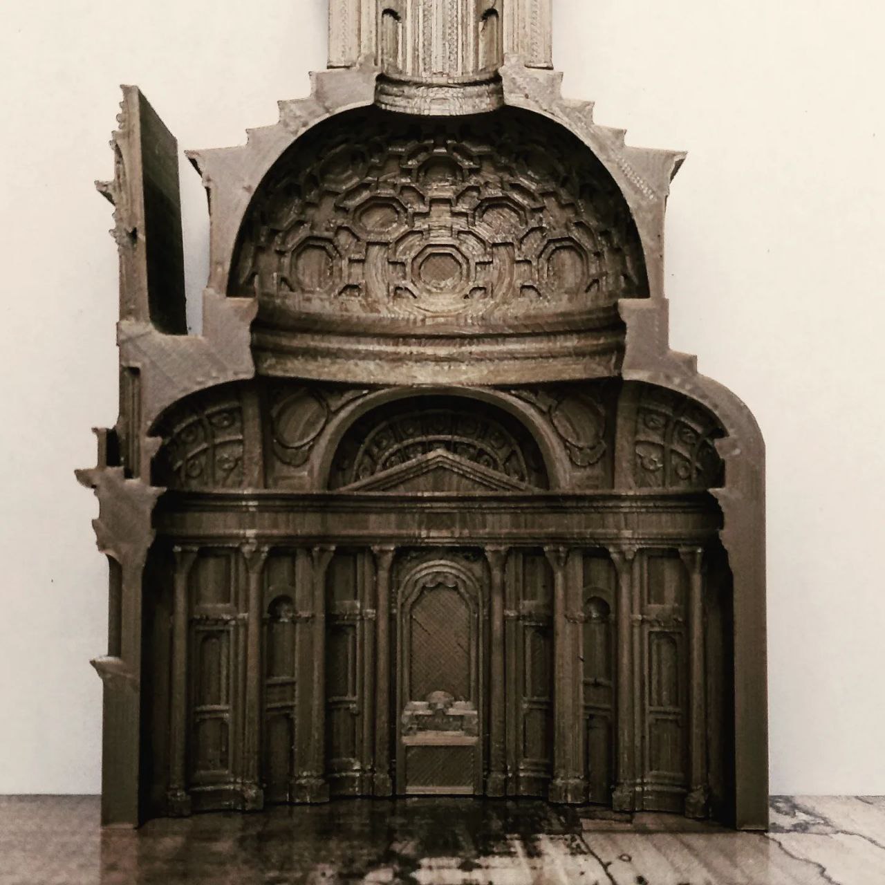 San Carlo alle quattro Fontane - Section