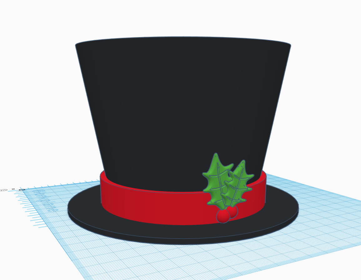 Snowman's Tophat Multicolor