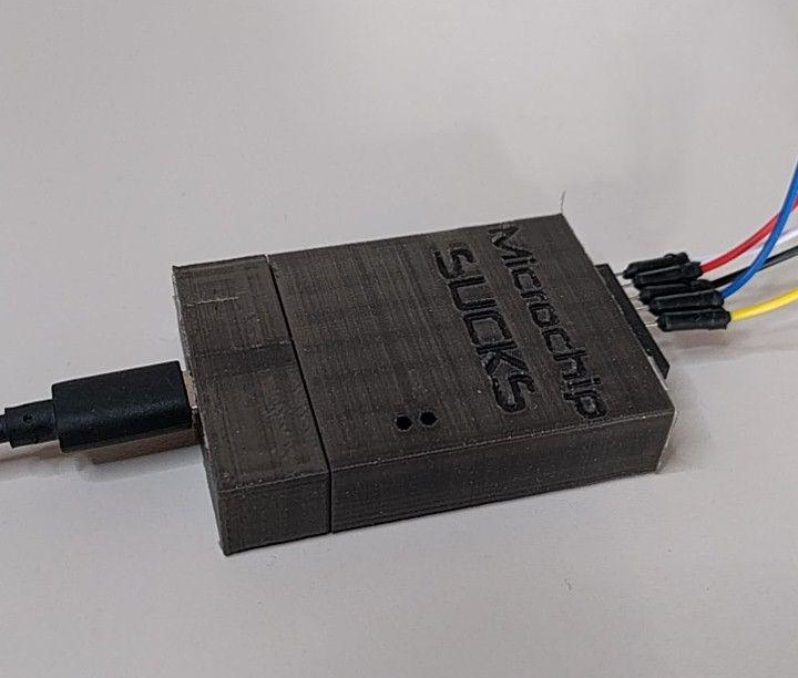 Microchip Snap programmer case