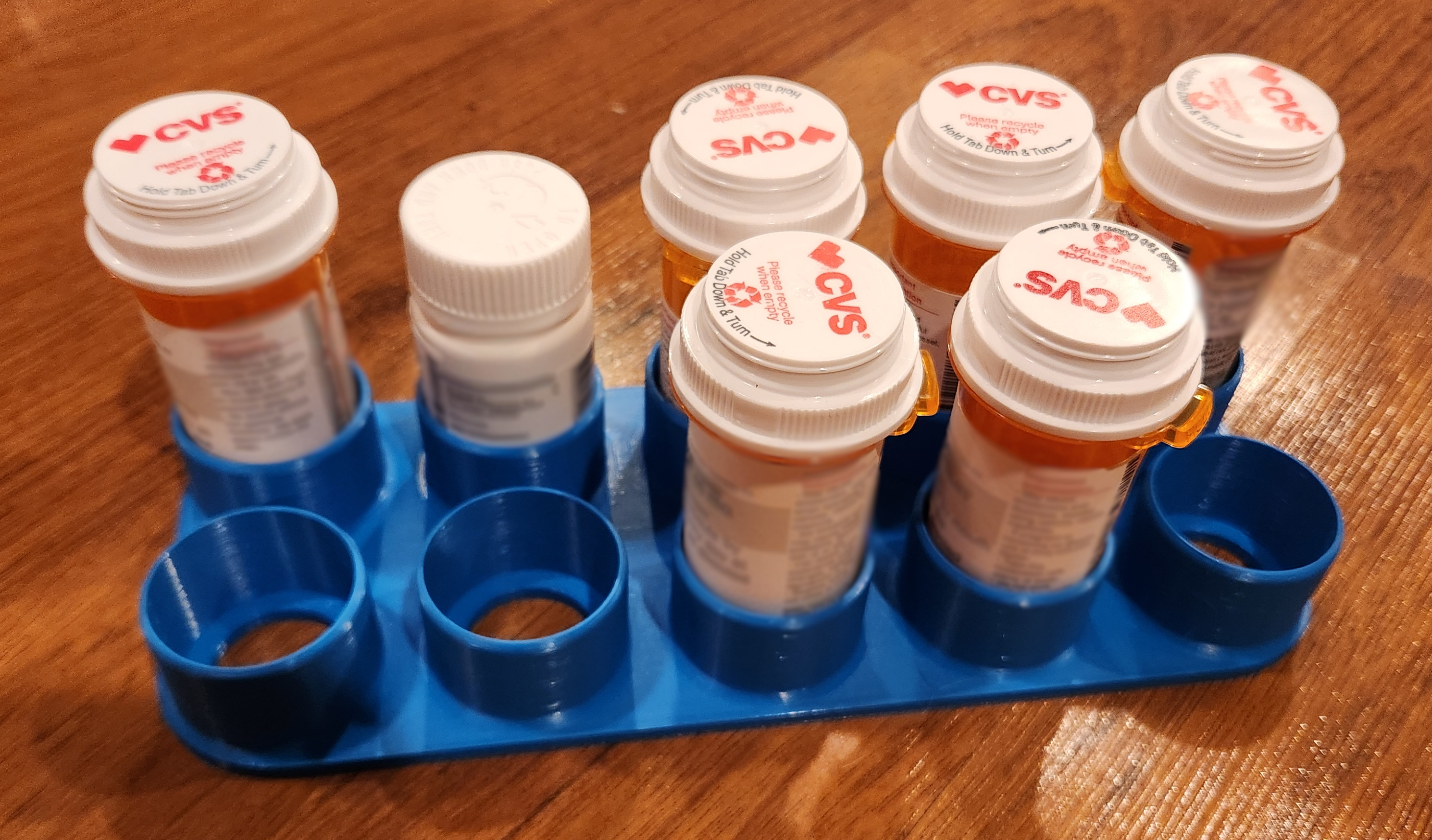 Prescription Pill Bottle Holder x10