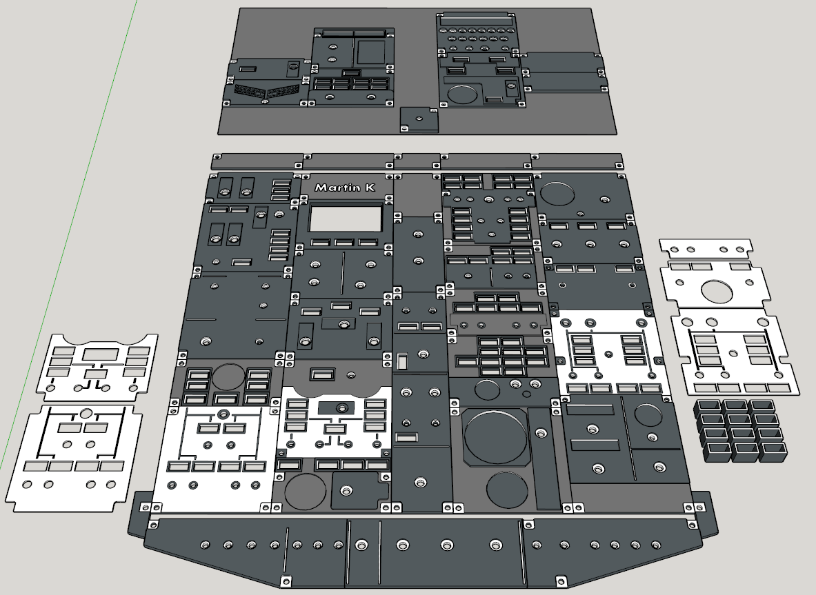 "Martin737" Project - All design files for Boeing 737 DIY simulator