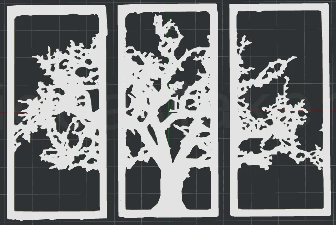 Tree 2D Wall Art V3