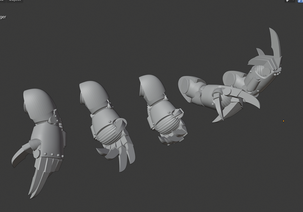 Posable Lighning Claw Ver2