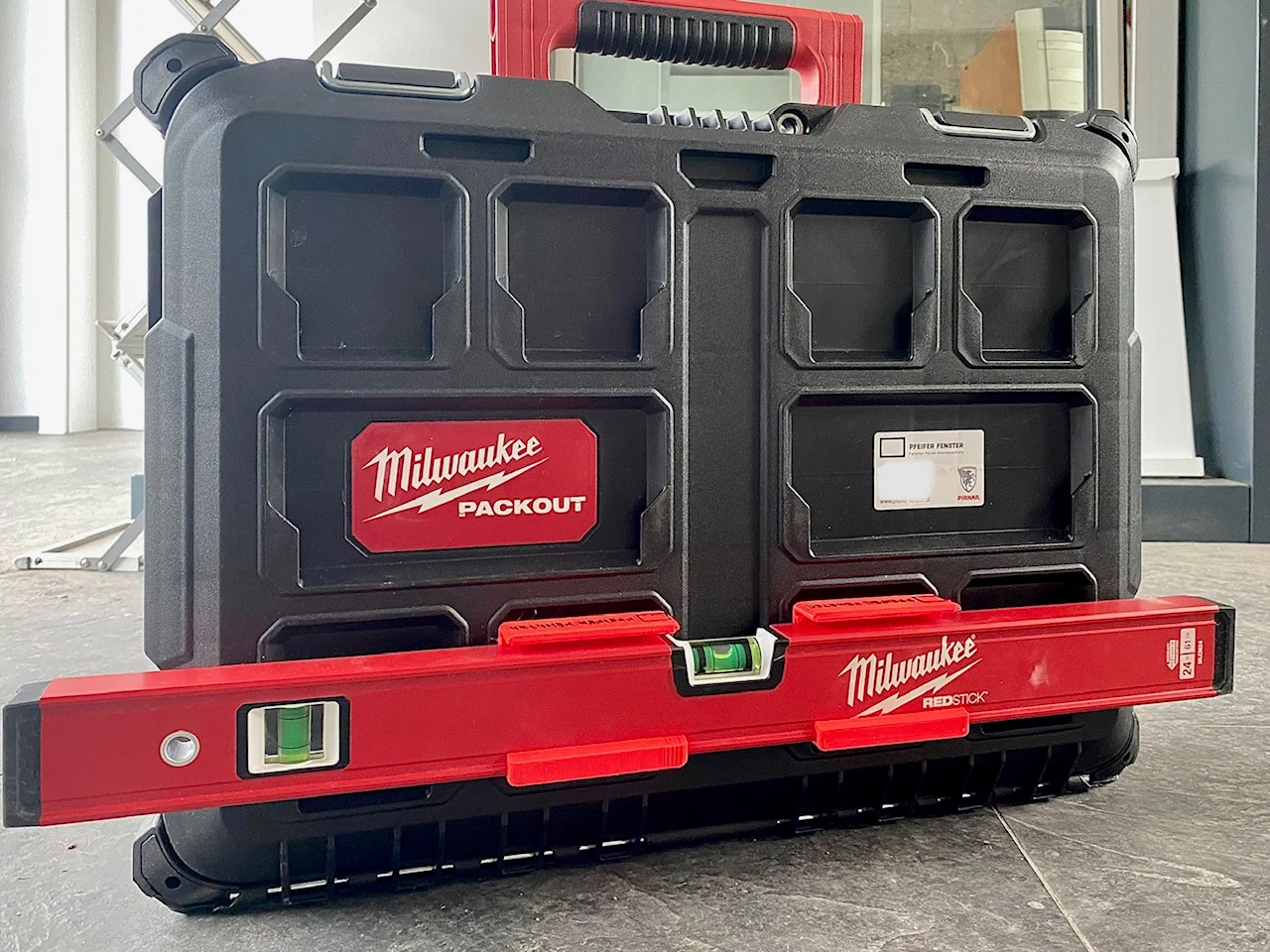 Milwaukee Packout mount level REDSTICK / holder adapter