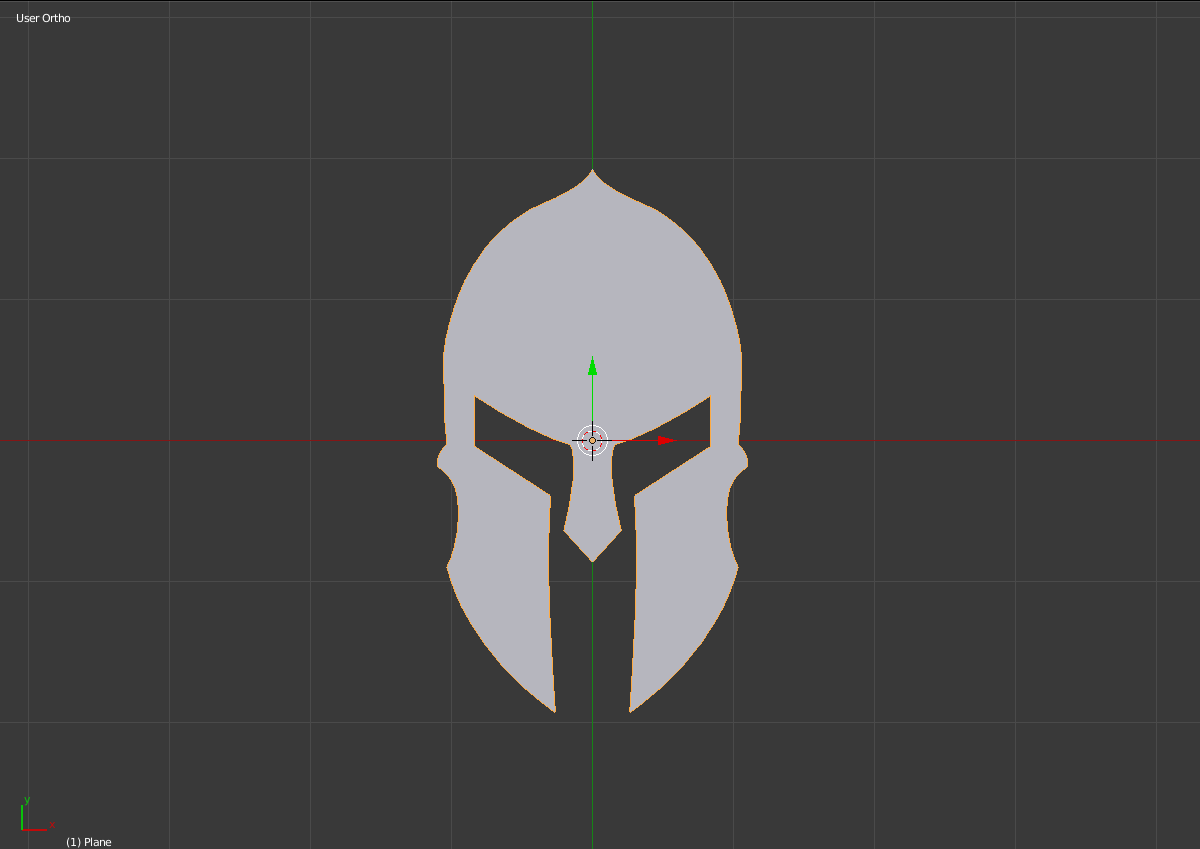Spartan Helmet Emblem
