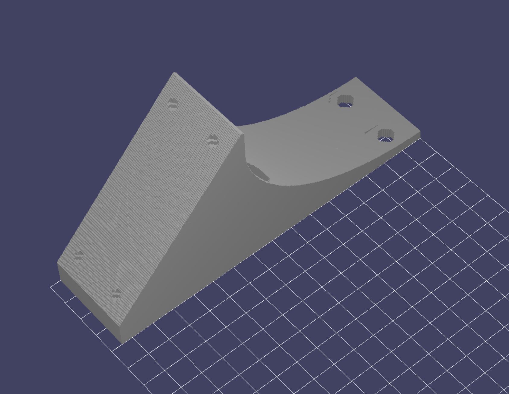 Loxone Air speed meter mount 45°