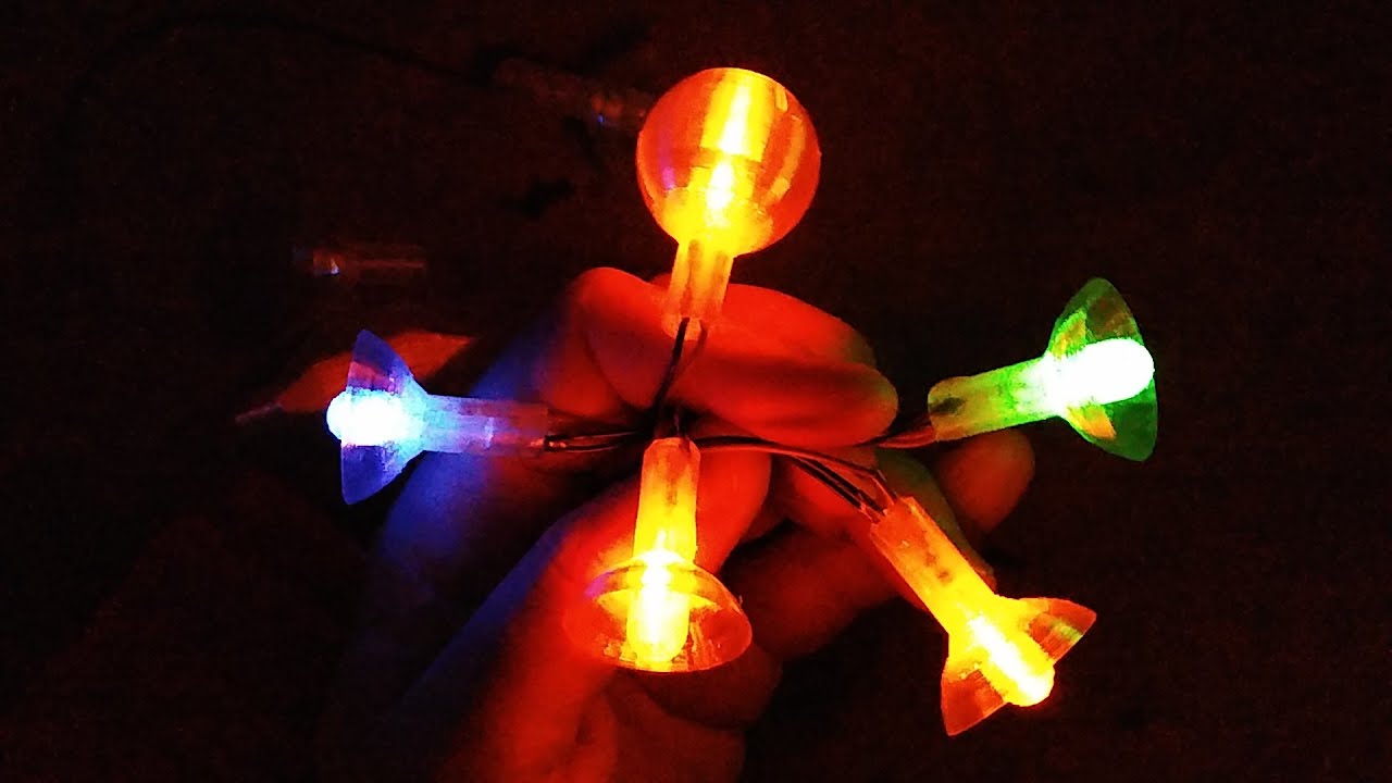 BigClives.com Neon and fairy light caps