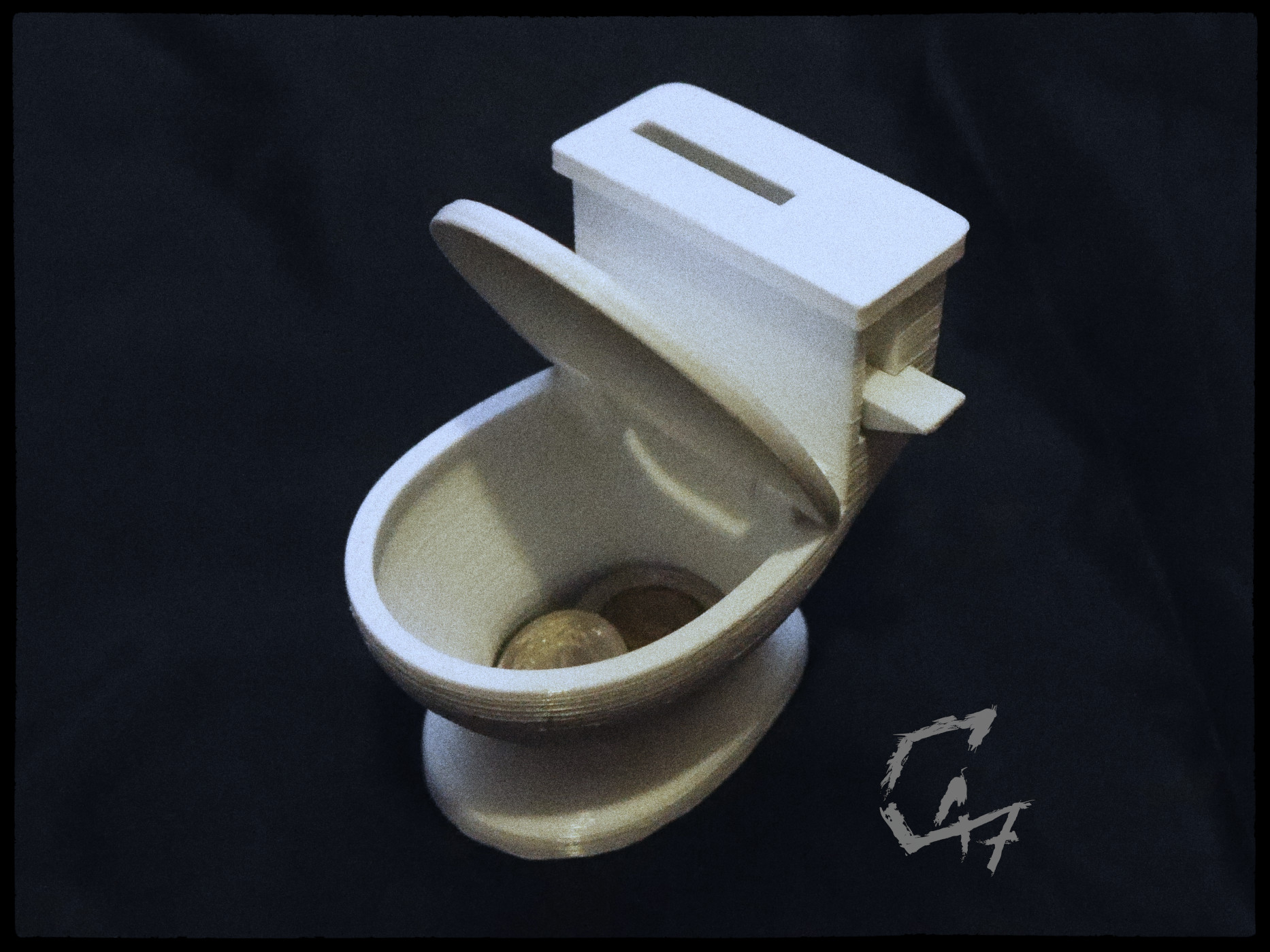 Box for crappy things / Toilet Piggy Bank