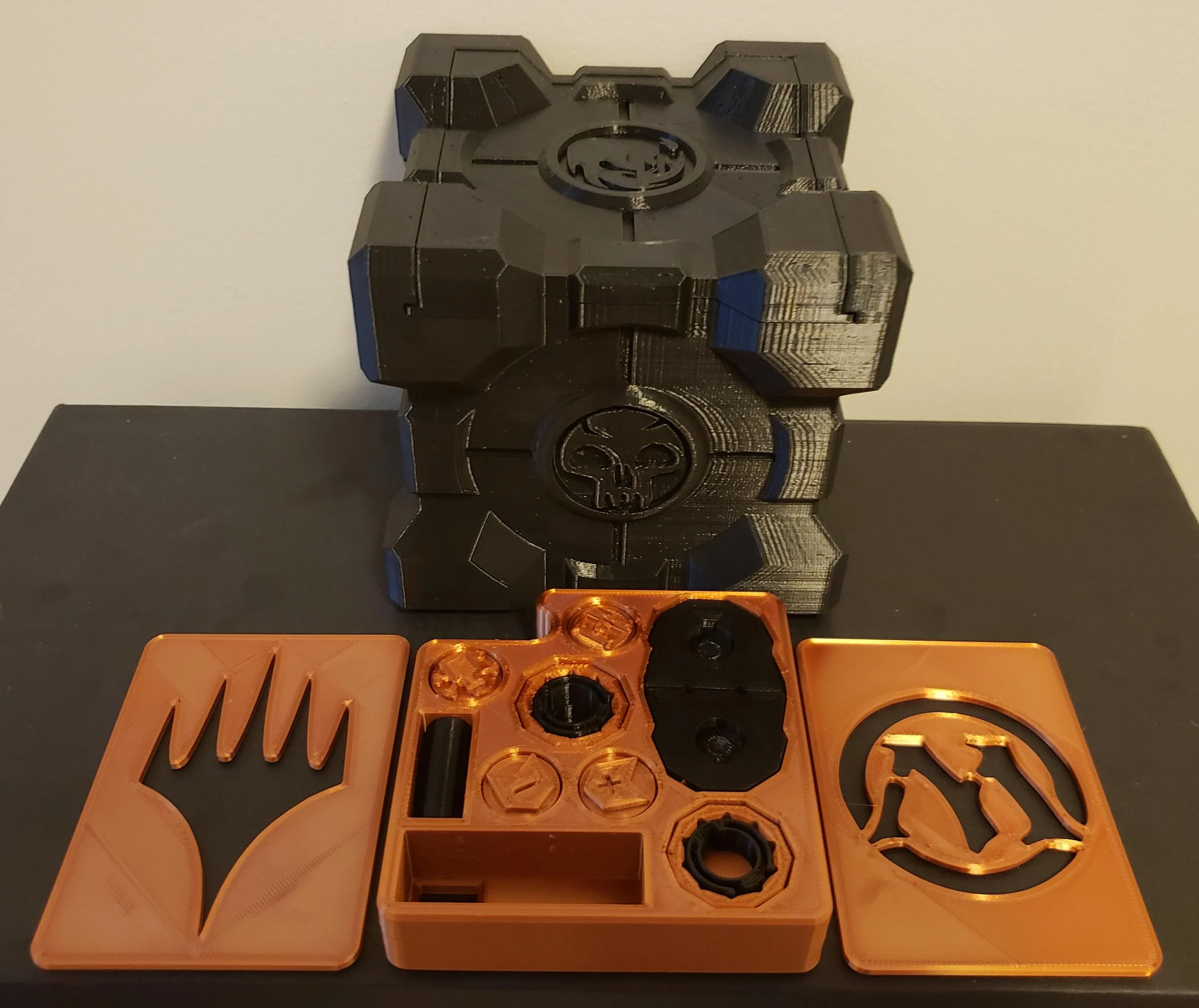 MTG/TCG Deck Box Companion Cube & Life Counter (Commander, Counters, Magic the Gathering)