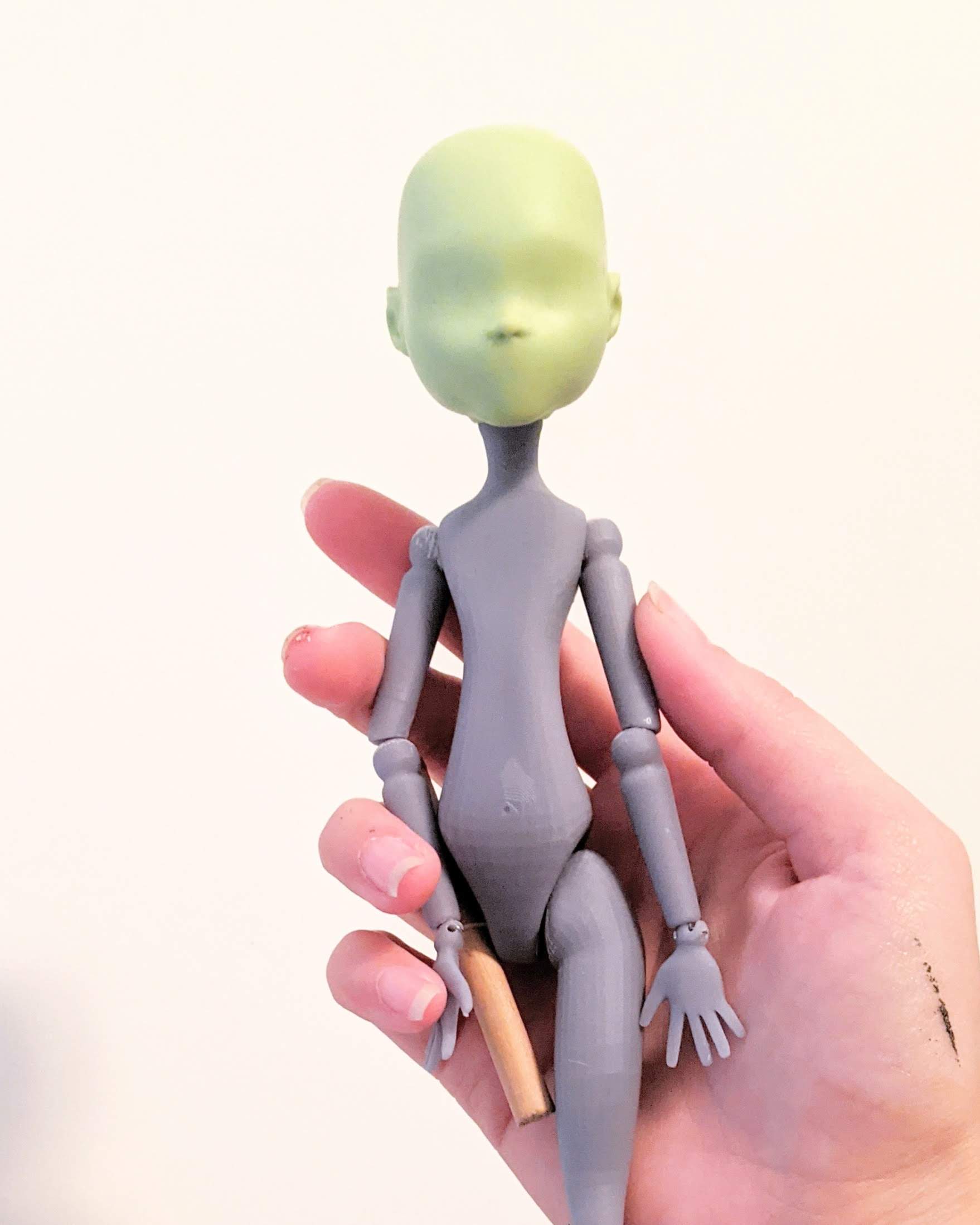 Monster High elastic-strung doll parts