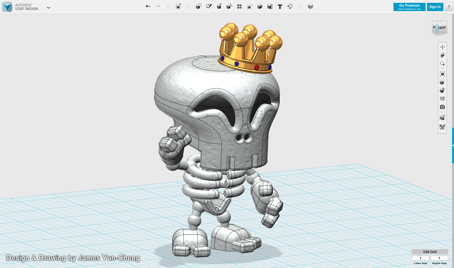 Skeleton King figure