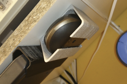 Mouse Holder below table Maus Untertischhalterung