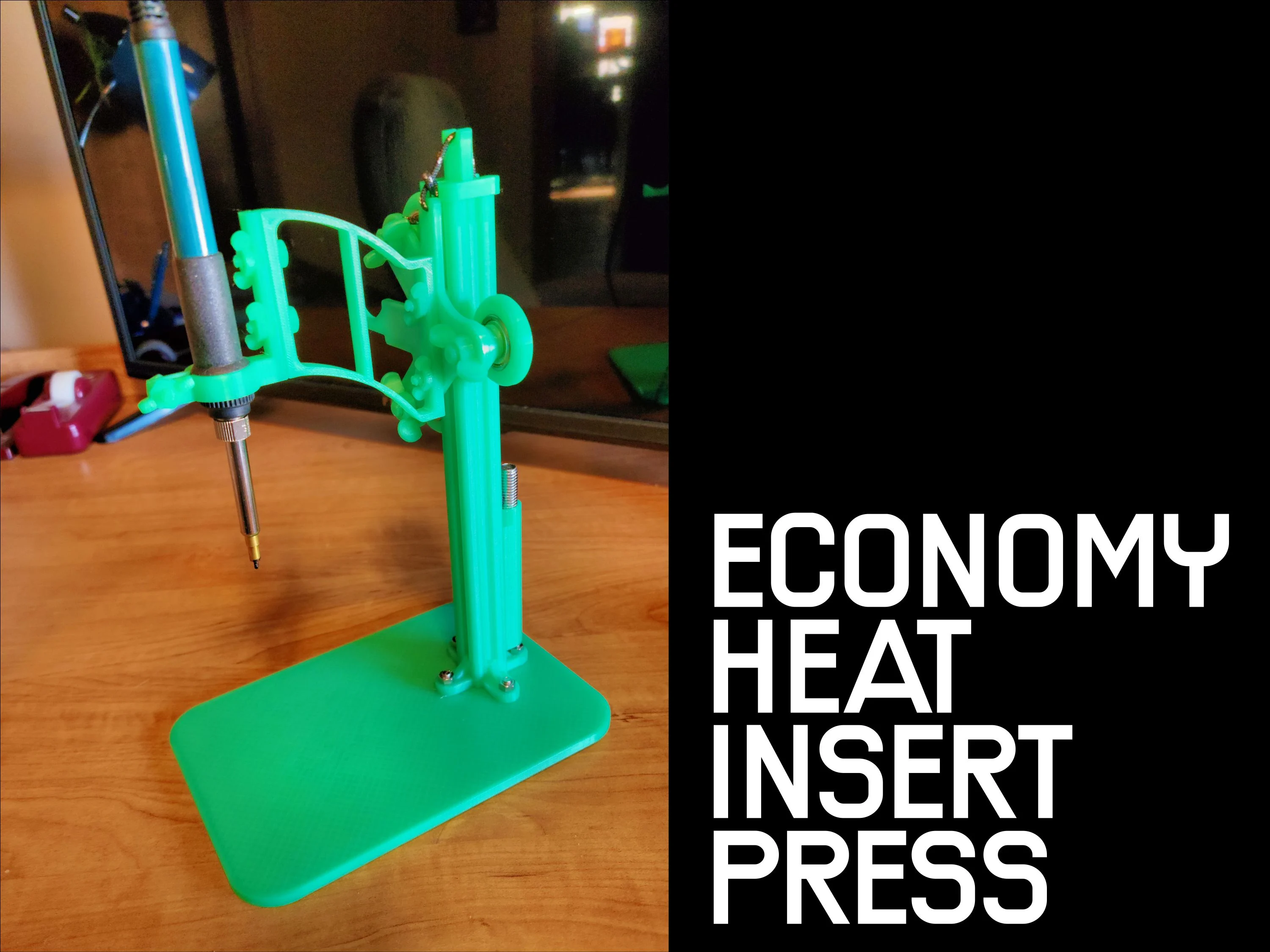 Economy Heat Set Insert Press