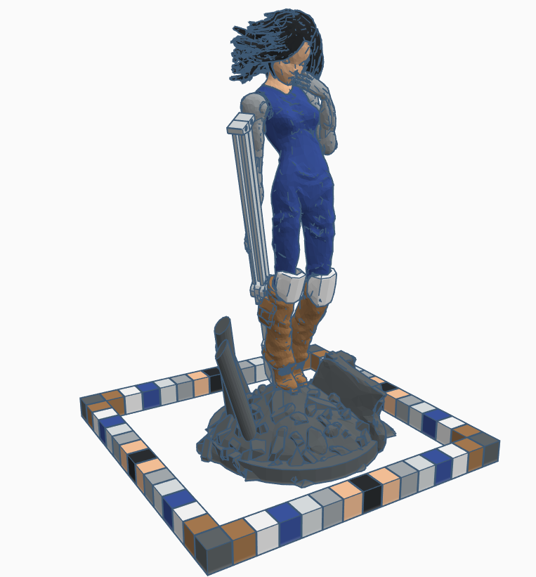 Alita Battle Angel Full Color (Diamond Hotend)