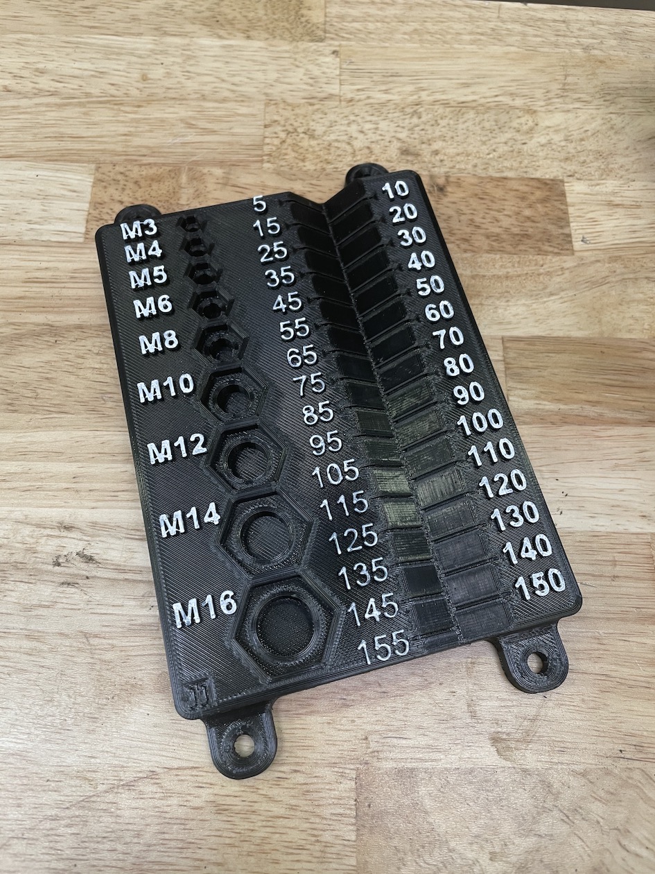 Bolt sorter M3-M16