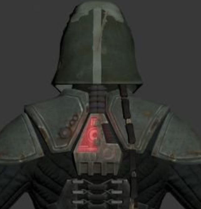 Sith Stalker - Back Plate