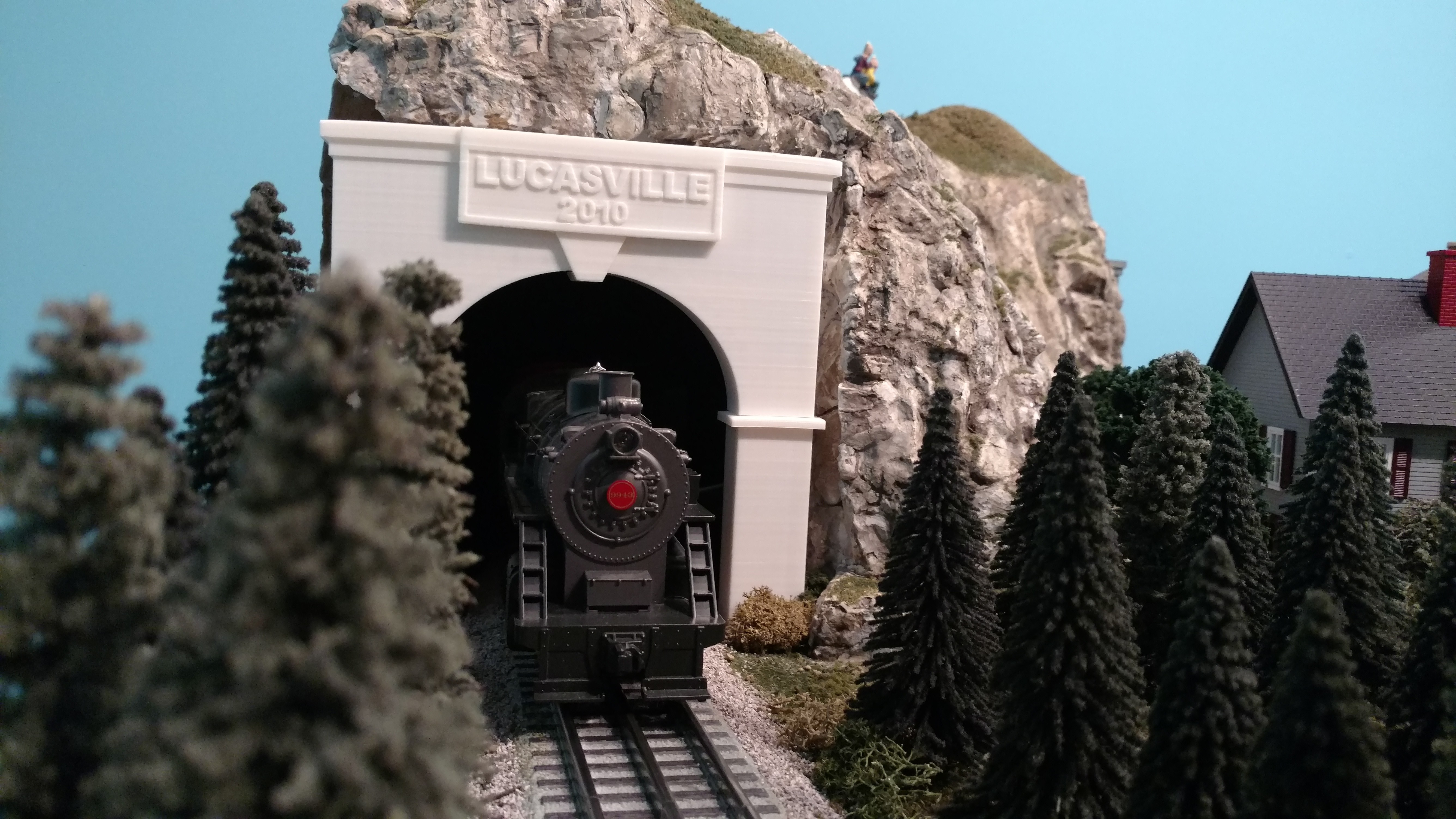 O Scale Modular Tunnel Portal for Lionel or MTH Trains