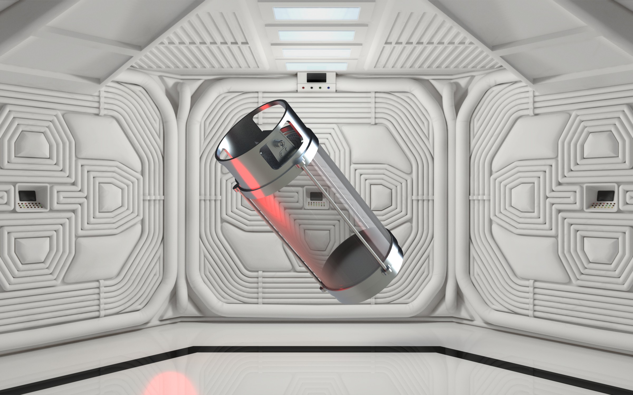 'Alien' Facehugger Containment Tank for an Insect or Other Small Nasty